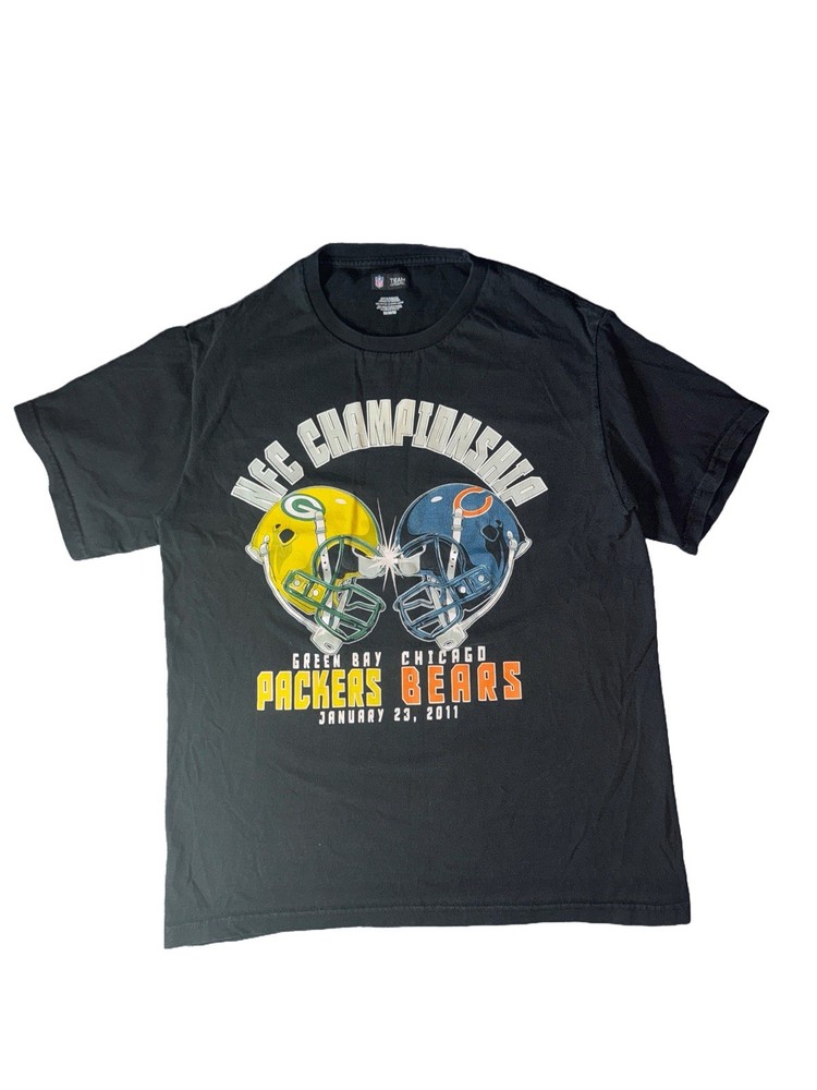 NFL Packers vs Bears 2011 NFC Championship Men's M Short Sleeve T-Shirt