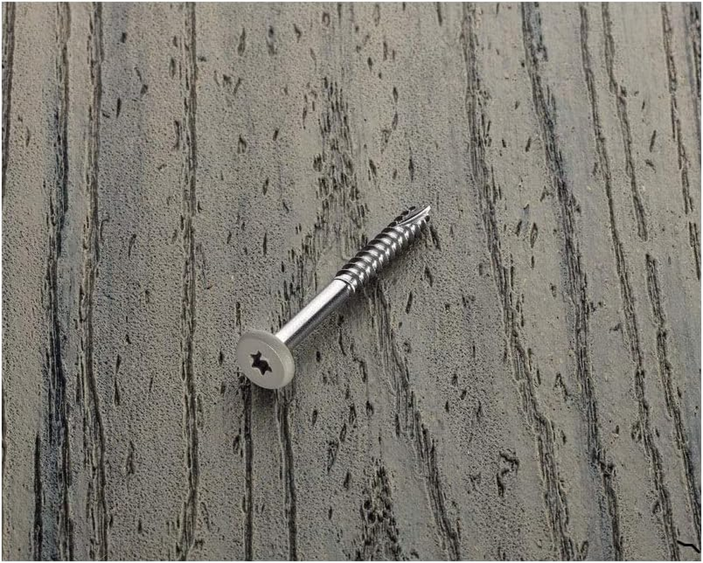 Headcote Stainless Steel Fascia Screws 9 X 1-7/8