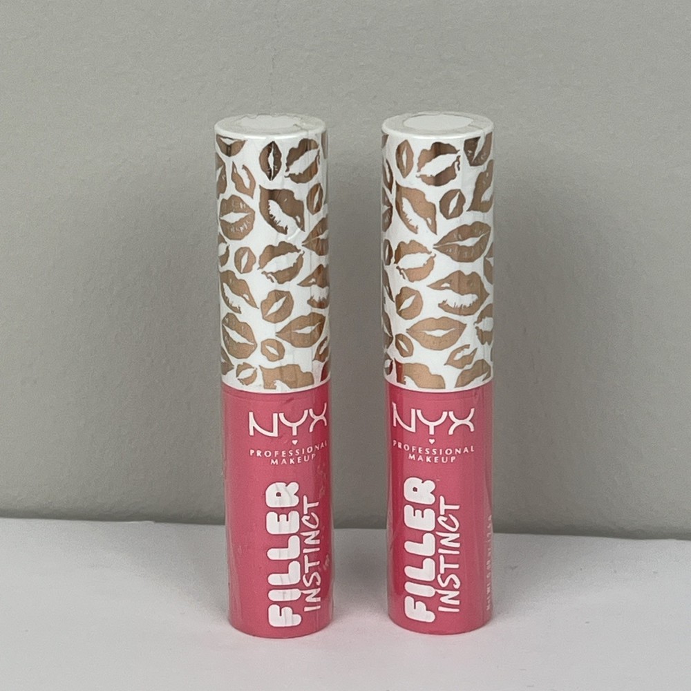 NYX Filler Instinct Plumping Lip Color  Miami nights FIPLC03 Lot Of 2