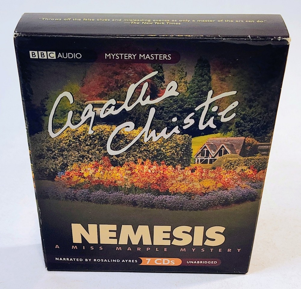 Nemesis Agatha Christie 7-CD Unabridged Audiobook Set