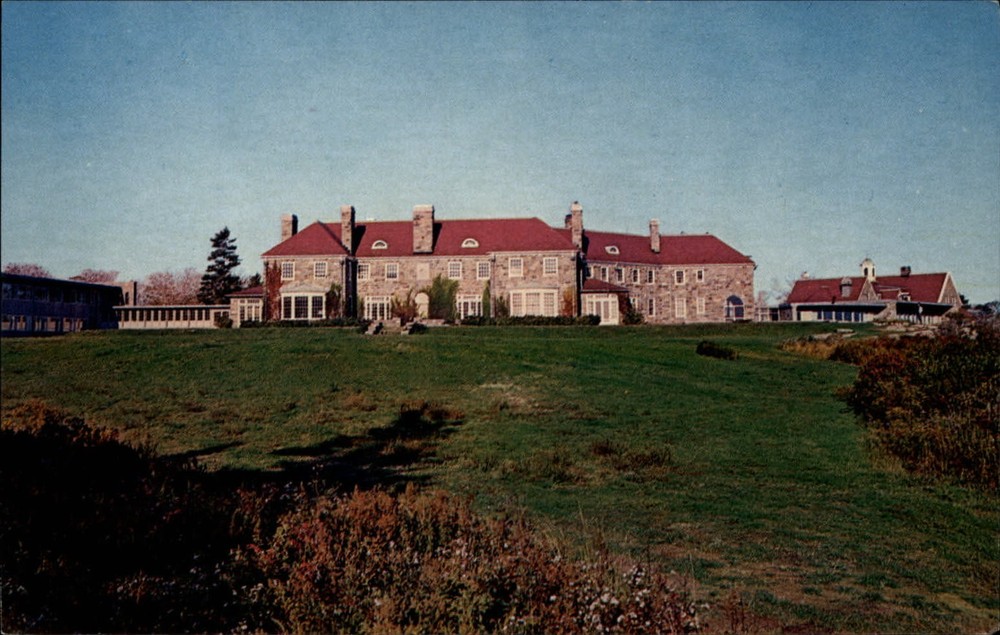 Eastern Point Retreat House East Gloucester Massachusetts ~ vintage postcard