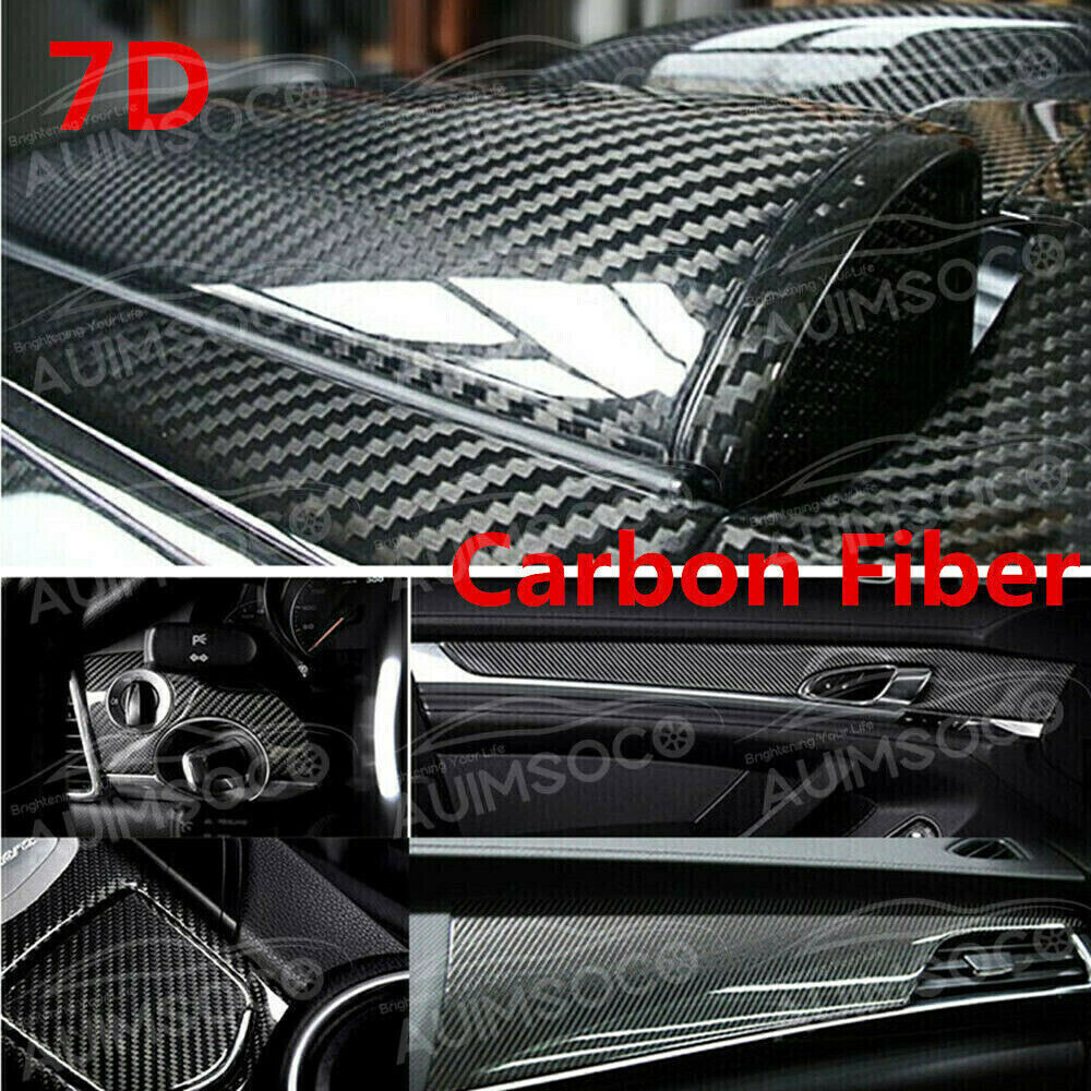 Waterproof Carbon Fiber Vinyl Wrap for Car Interior Auto Stickers