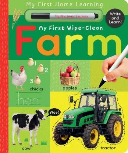 Lauren Crisp My First Wipe-Clean Farm (Board Book) My First Home LearningAnother great item from Rarewaves USA | Free delivery!