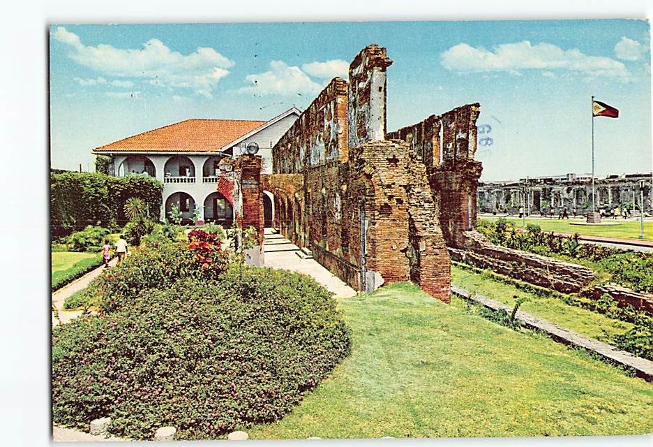 Postcard Fort Santiago Intramuros Manila Philippines