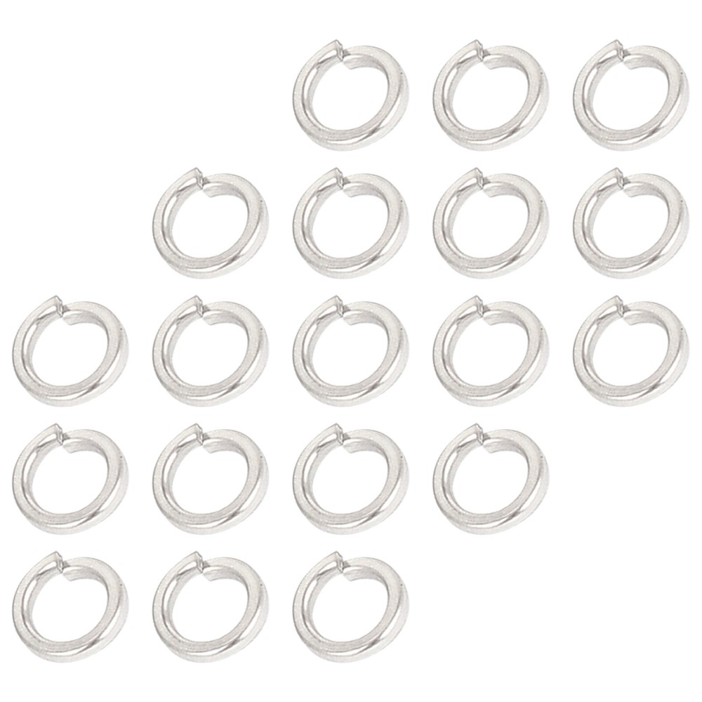 100 x Split Lock Washer M5 304 Stainless Steel Spring Washer Elastic Gasket