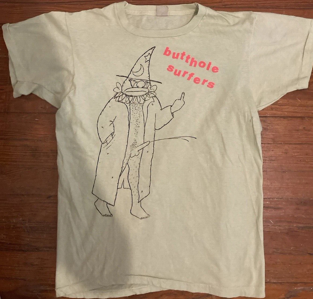 Rare Butthole Surfers band gift for fan cotton Unisex Shirt All Size 1TR86
