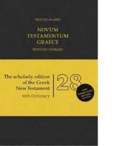 Institute for NT Research Novum Testamentum Graece (Hardback)