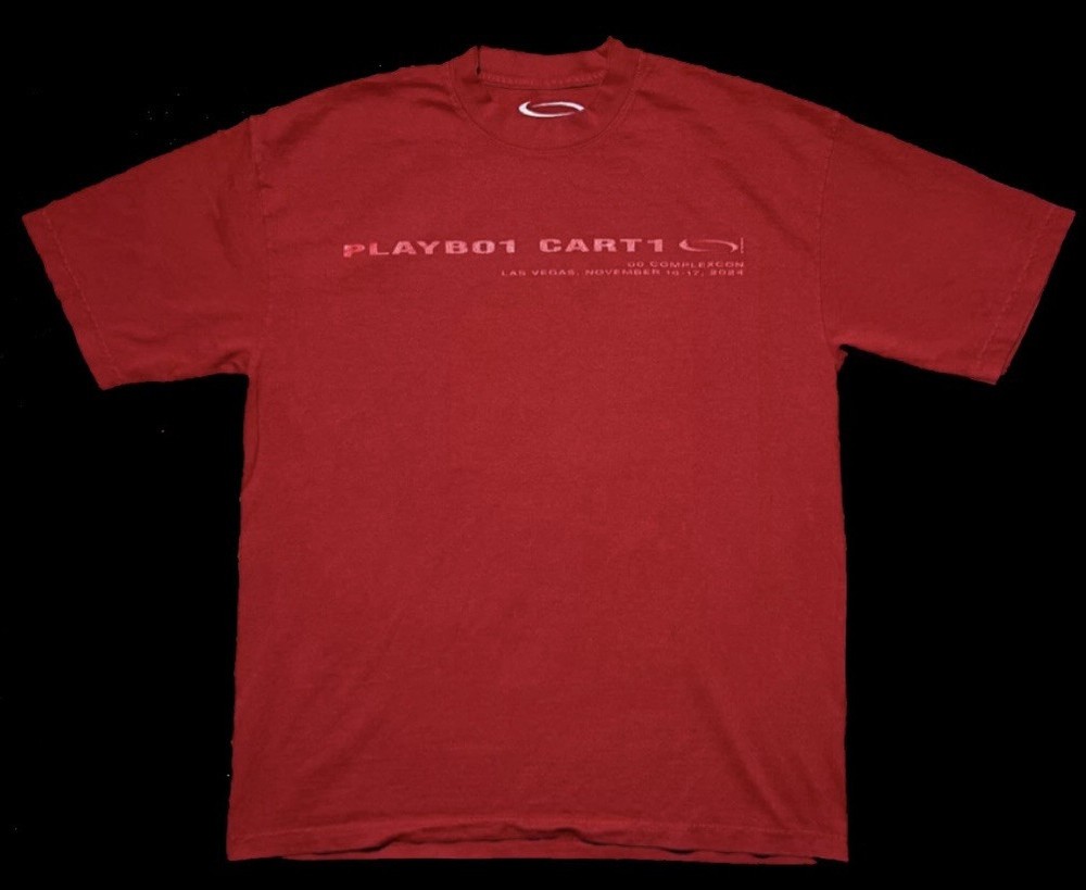 Playboi CartI I AM MUSIC RED ComplexCon Exclusive Tee/XL