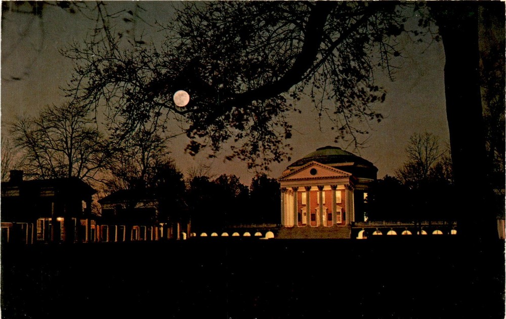ROTUNDA, UNIVERSITY OF VIRGINIA, Charlottesville, Virginia, Ed Postcard