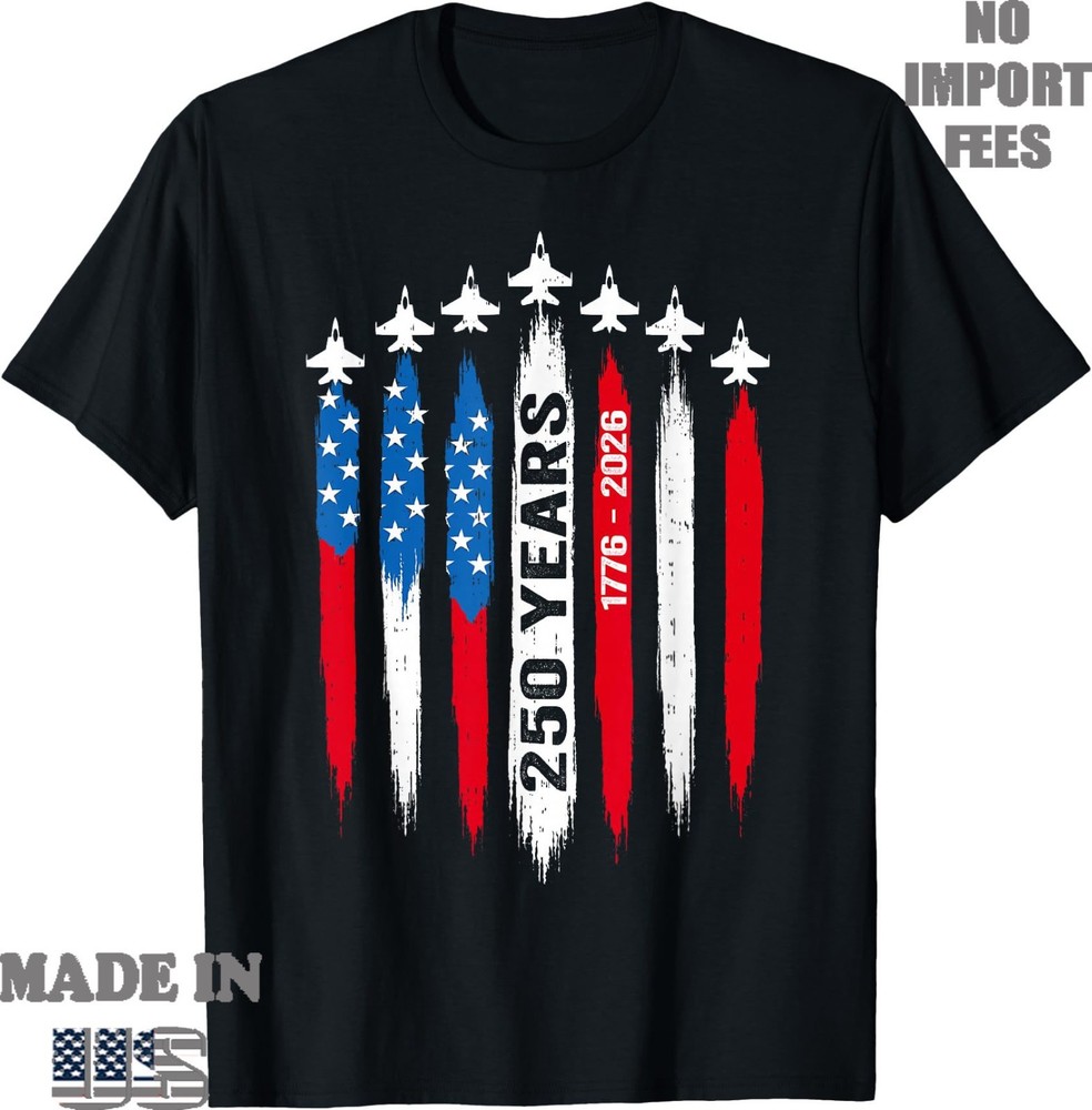 Anniversary USA 4th of July Patriotic 250 Years American T-Shirt, Kid Adult Tee