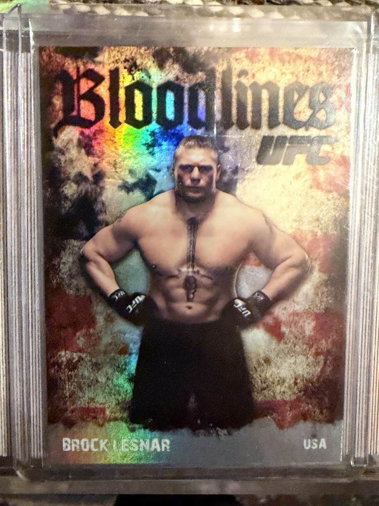 2009 Topps UFC First Round Of Bloodlines Brock Lesnar #BL-23 ‘Flawless’
