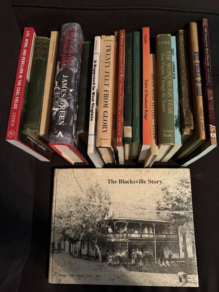 LOT of (20) Books Set In West Virginia History Mountaineer Blacksville READ