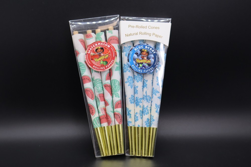 Authentic Watermelon Blueberry 16-Pack Pre Rolls with Golden Tips USA