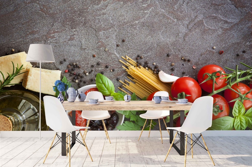 3D Vegetables Food Wall Murals Wallpaper Murals Wall Sticker 2