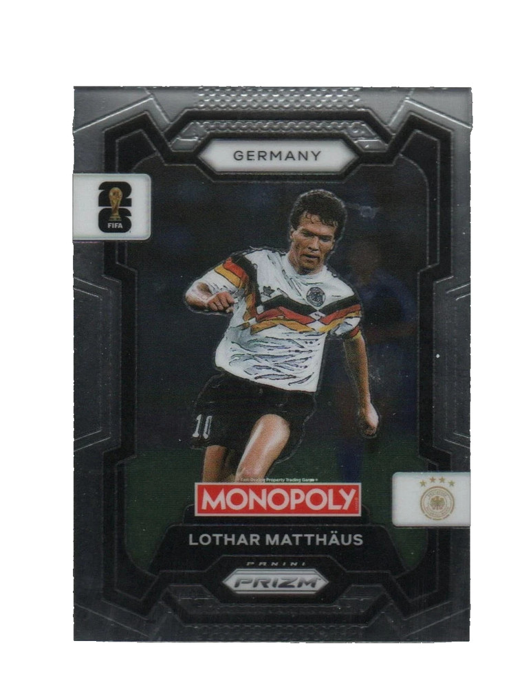 2026 Prizm Monopoly FIFA World Cup Soccer Lothar Matthaus #64 Germany