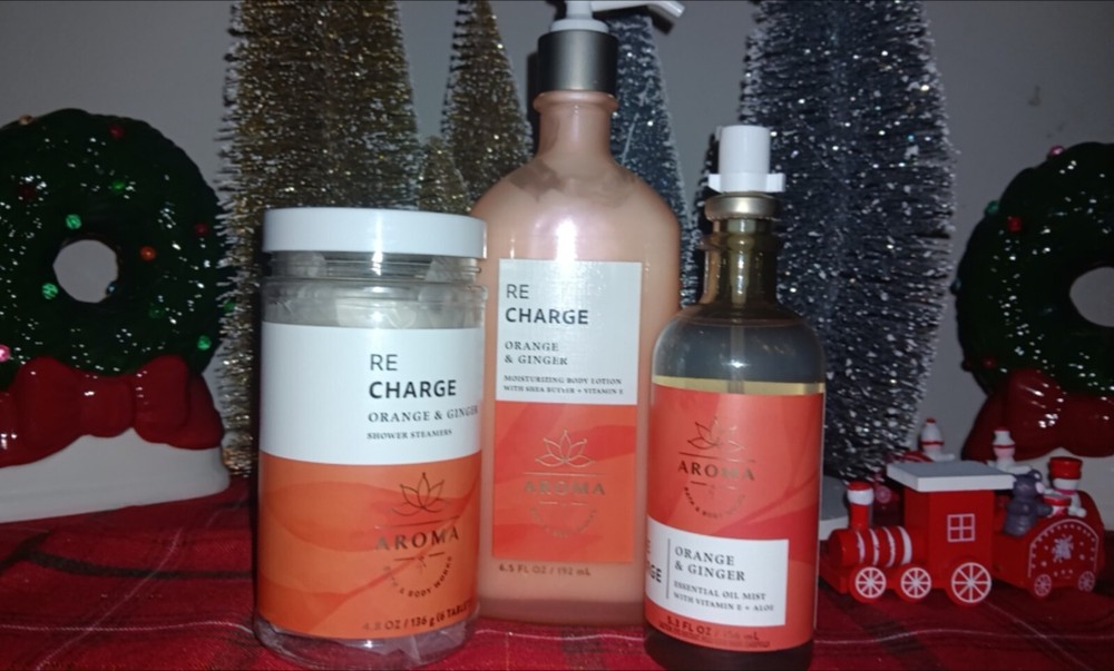 Bath & Body Works Aromatherapy RECHARGE Spa Bundle