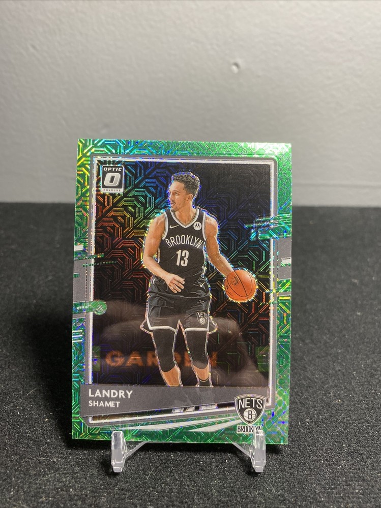 2020-21 Panini Donruss Optic Landry Shamet Dragon Prizm SSP #133 Nets Card