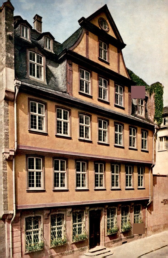 Goethehaus, Frankfurt am Main Postcard