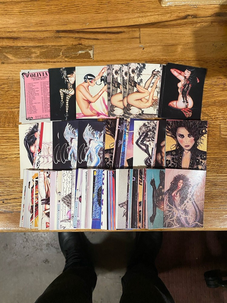 1992 Olivia De Berardinis Series 1 Trading Card Set - 124 Cards by Comic Images