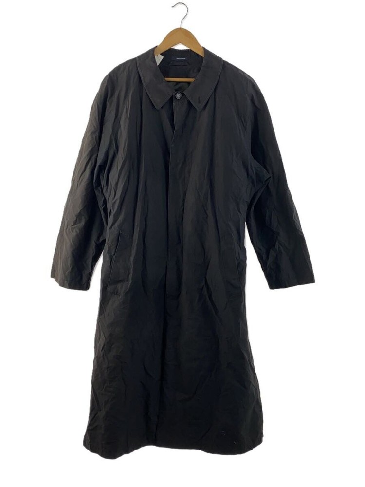 Nautica Trench Coat/-/Cotton/Blk/Plain 10401