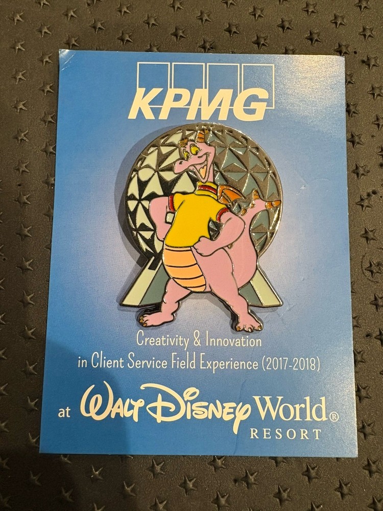 Disney Figment KPMG HTF CAST GRAIL OTC Pin