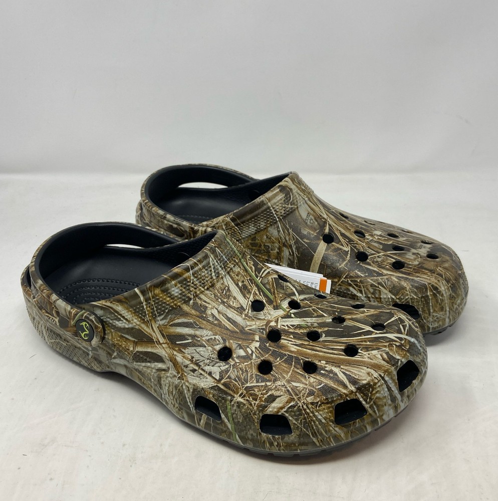 Crocs Realtree MAX-7 Classic Clog - Men’s 12 Camouflage