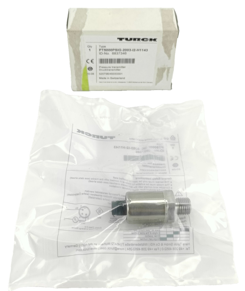 Turck Pt5000Psig-2003-I2-H1143 / Pt5000Psig2003I2H1143(Brand New) 6837346