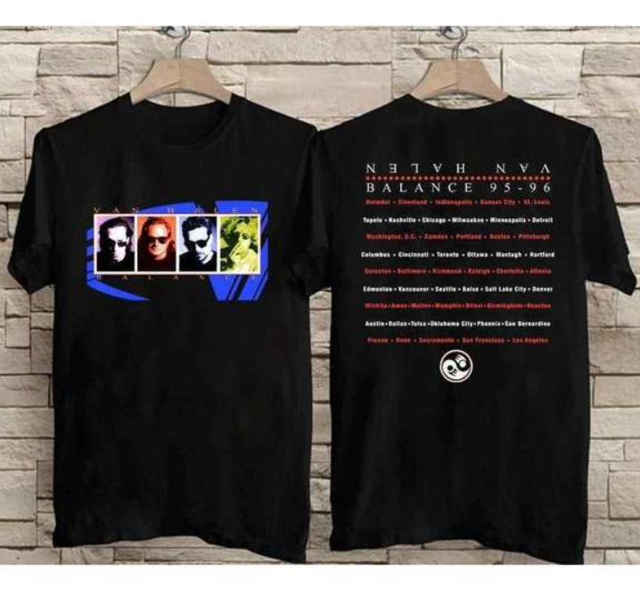 1995 Van Halen Balance Tour T Shirt