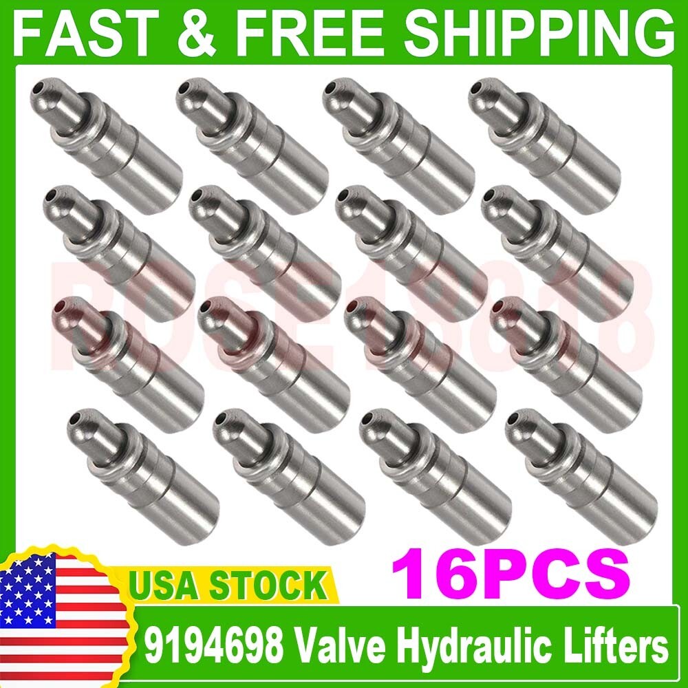 16X Valve Hydraulic Lifters for Buick Chevy Pontiac Saturn 1.9L 2.0L 2.2L 2.4L