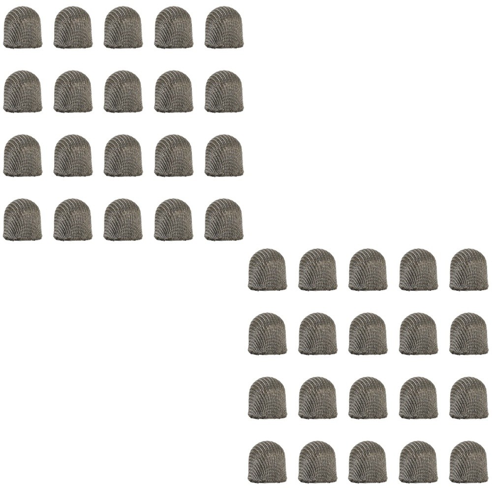 2 Conductive Fiber Cloth Stylus Pens for Touchscreen Tablets