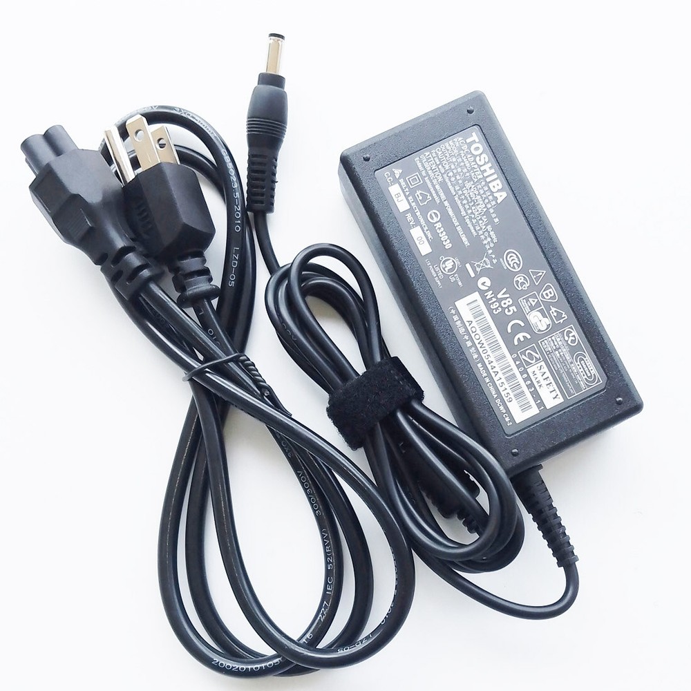 Genuine Notebook Power Charger For Toshiba L305-s5955 L355-s7905 65W AC Adapter