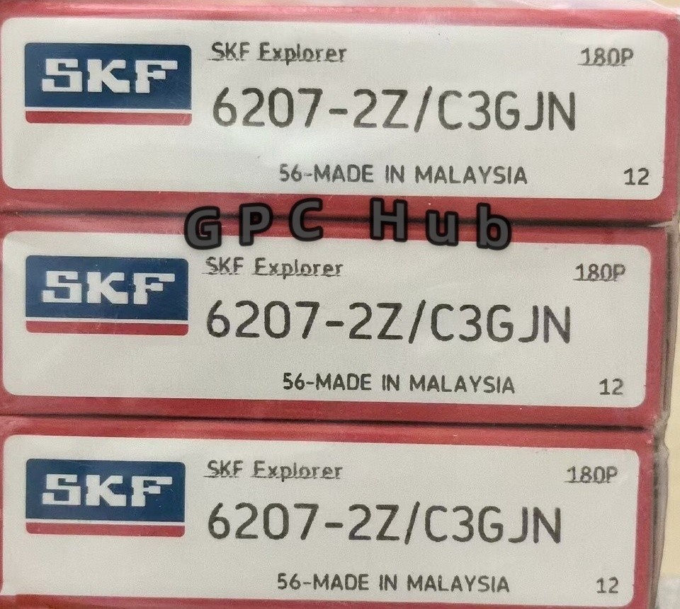 1PC NEW SKF 6207-2Z/C3GJN single row deep groove ball bearing  Fast shipment