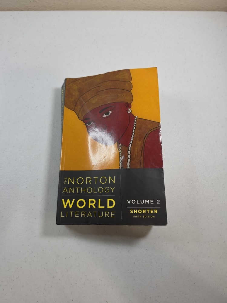 The Norton Anthology Of World Literature Volume 2 Shorter 5th Edition Paperback