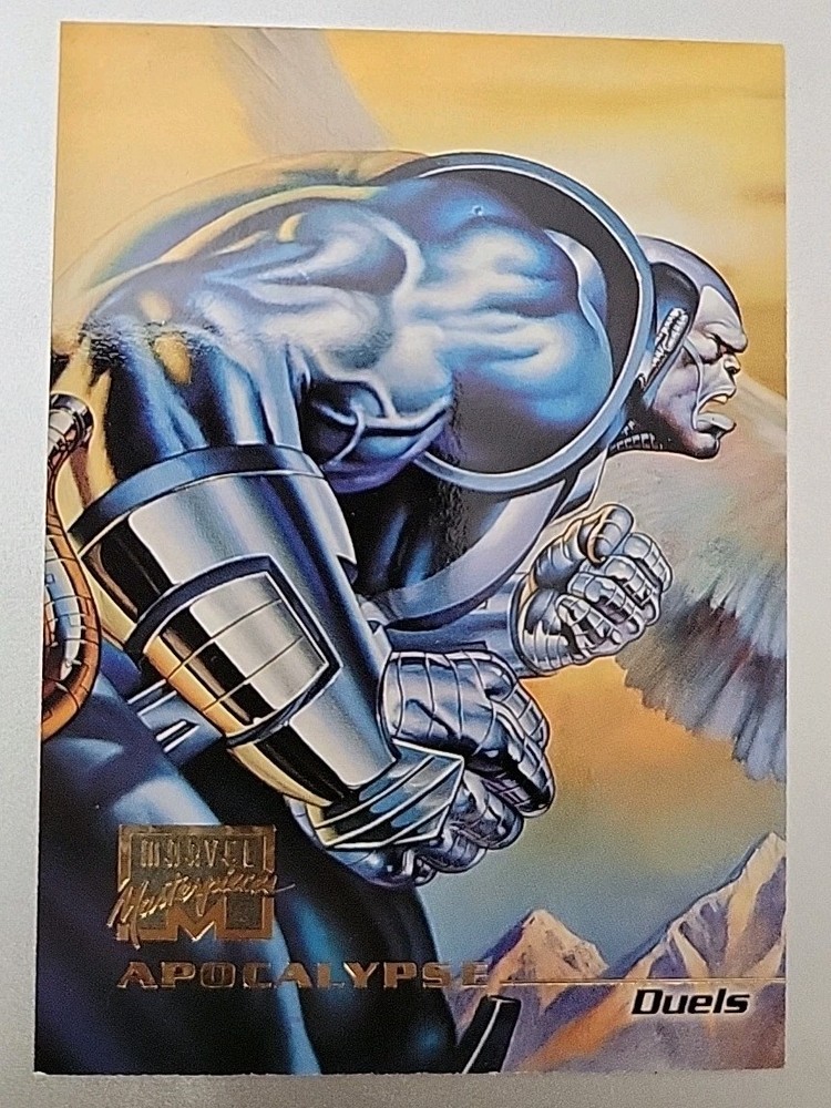 1996 Fleer Marvel Masterpieces Duels Apocalypse #61