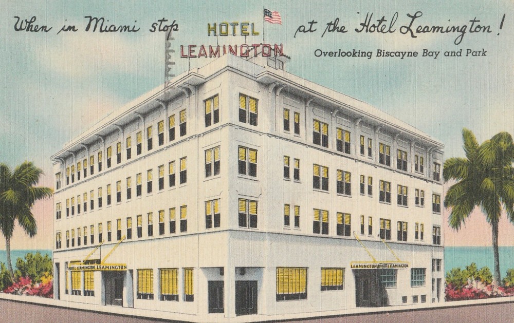 Florida, Miami, Hotel Leamington, Biscayne Bay