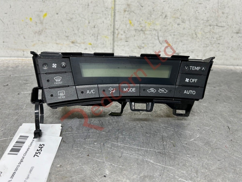 2009-2015 Toyota Prius MK3 FL Digital Climate Control Panel New 0.0 Condition