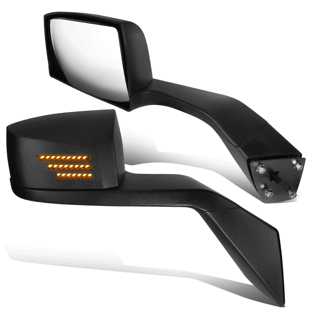 Volvo VN 04-17 Sequential LED Turn Signal Hood Mirror Assembly