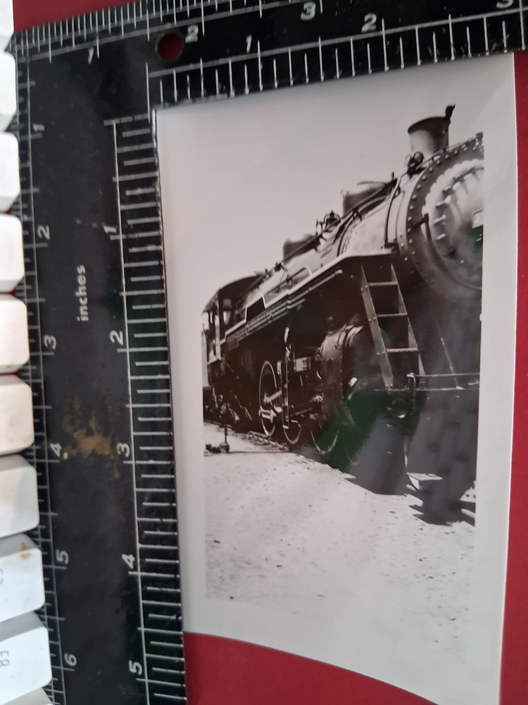 MISSOURI KANSAS & TEXAS RAILROAD 4-6-2 LOCOMOTIVE #350 PHOTO 1940s