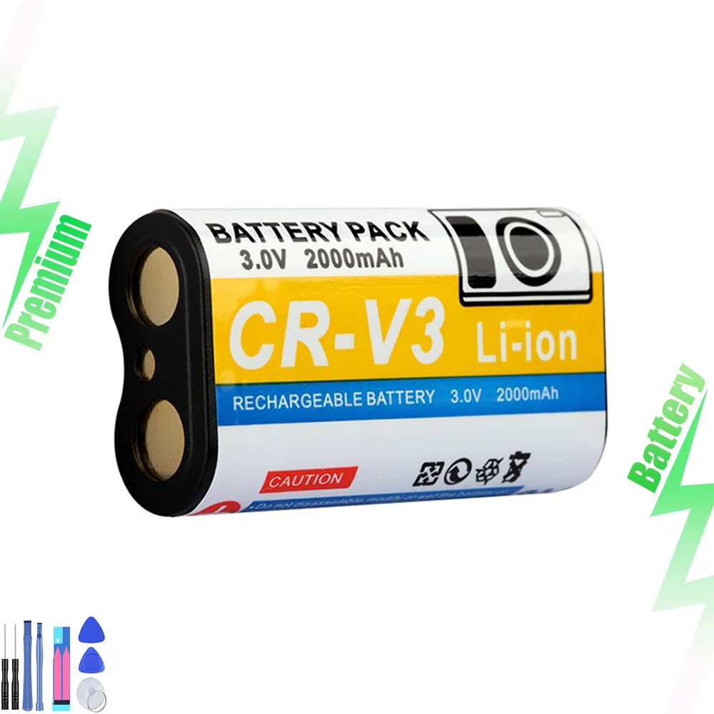 Battery for CR-V3 CRV3 Kodak EasyShare 310 330 340 360 533 ZOOM C643 ZOOM