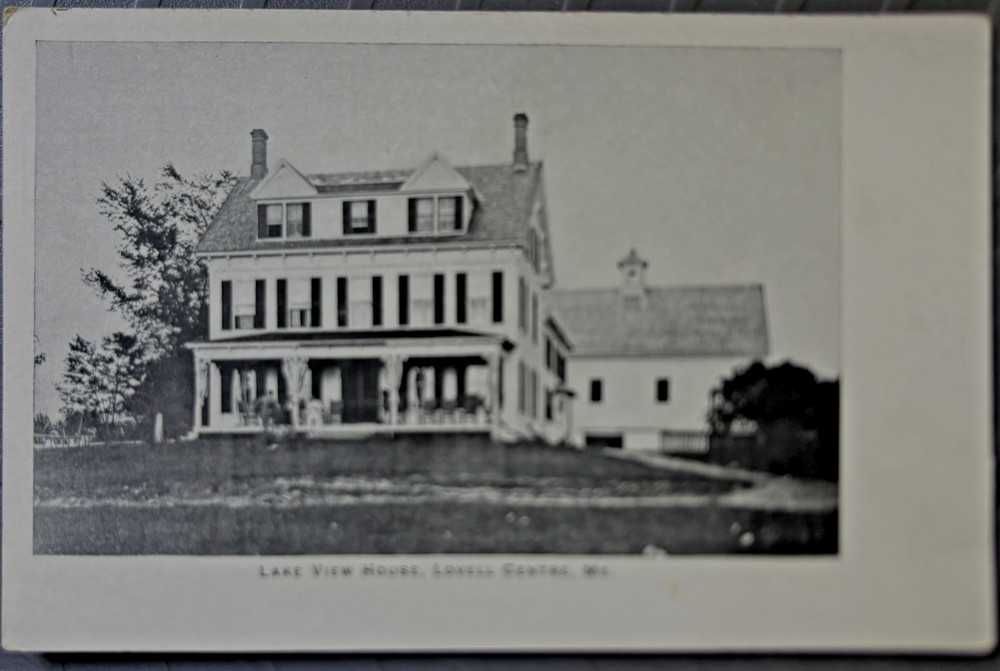 Vintage Postcard 1901-907 Lake View House, Lovell Centre, Maine (ME)