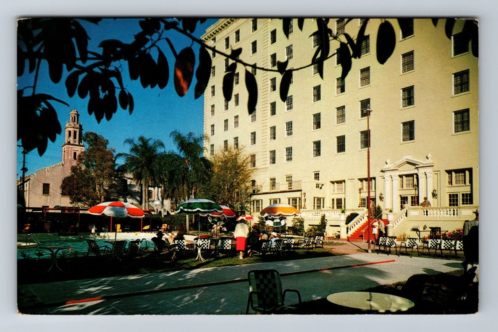 Clearwater FL-Florida New Fort Harrison Hotel Vintage Postcard