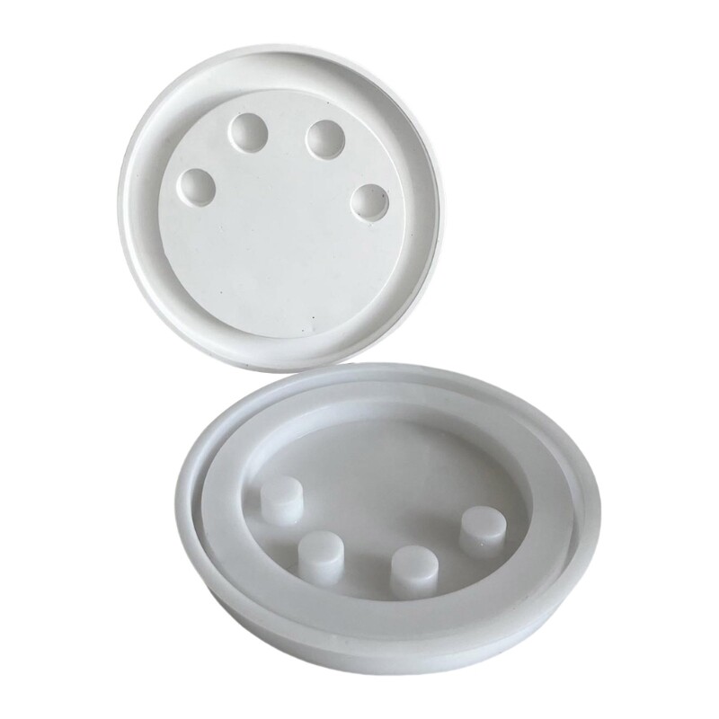 Customizable Silicone Molds for Resin Cement DIY Home Decor
