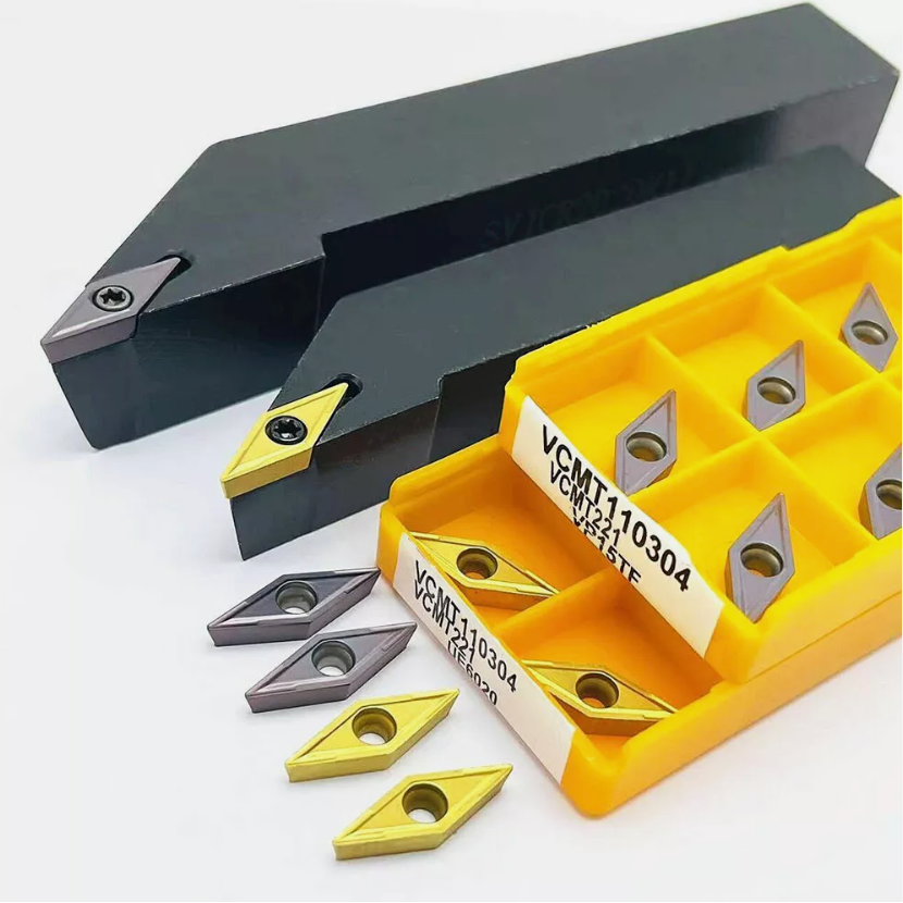 Carbide Insert External Turning Tool Holder Durable Hard Alloy Milling Kit SVGCR  