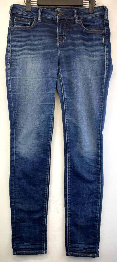 Silver Jeans - Womens Size 27 x 31 - Blue - Joga Jeans - Aiko High Skinny (2766)