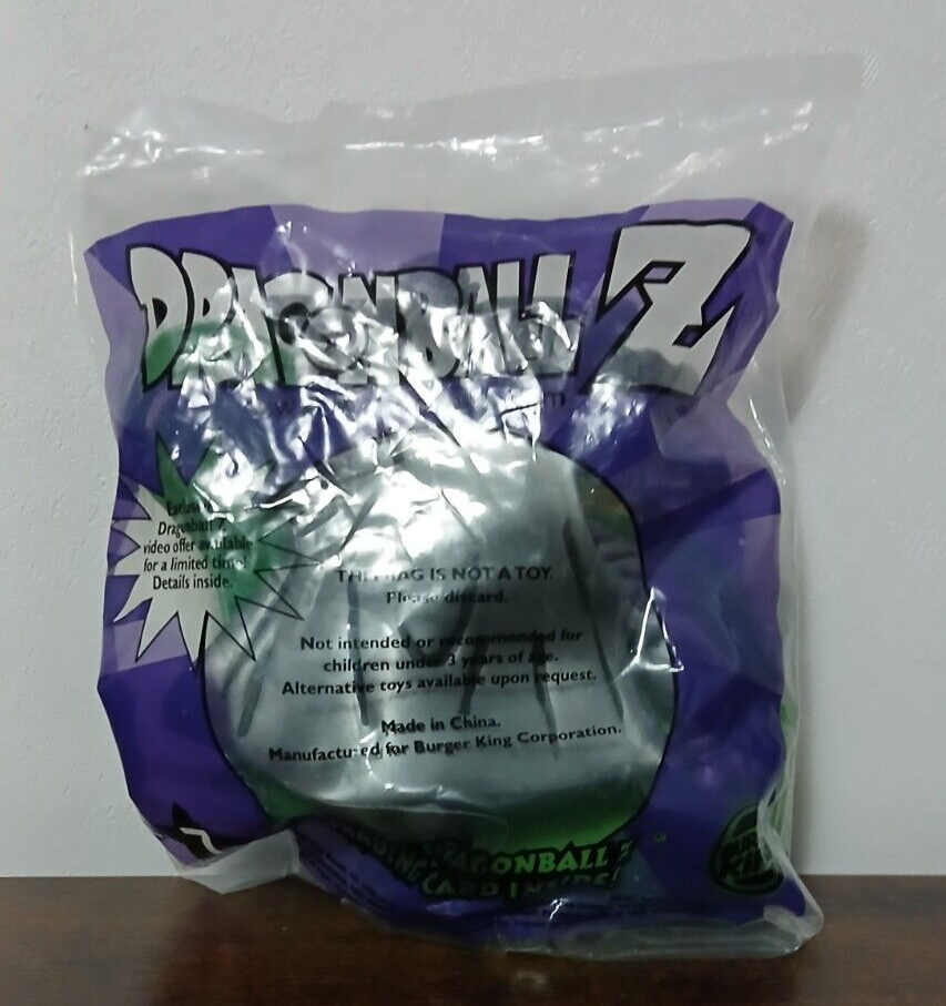 Dragon Ball Z Burger King 2000 Sealed Piccolo Figurine Toy #7 0066