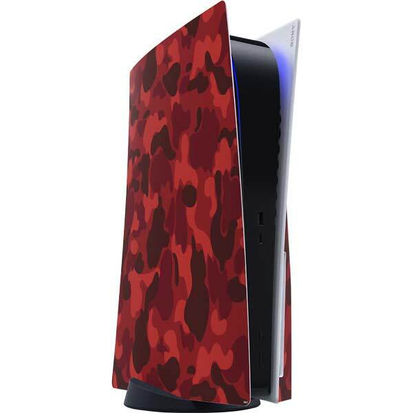 Camouflage PS5 Console Skin - Red Street Camo