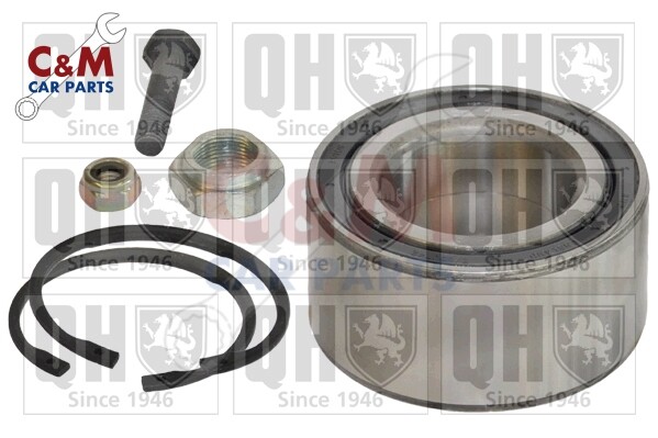 Rear Wheel Bearing Kit for AUDI QUATTRO from 1980 to 1991 - QH