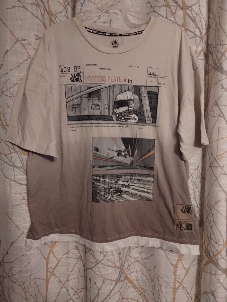 Disney Star Wars Concept Art Beige T-Shirt