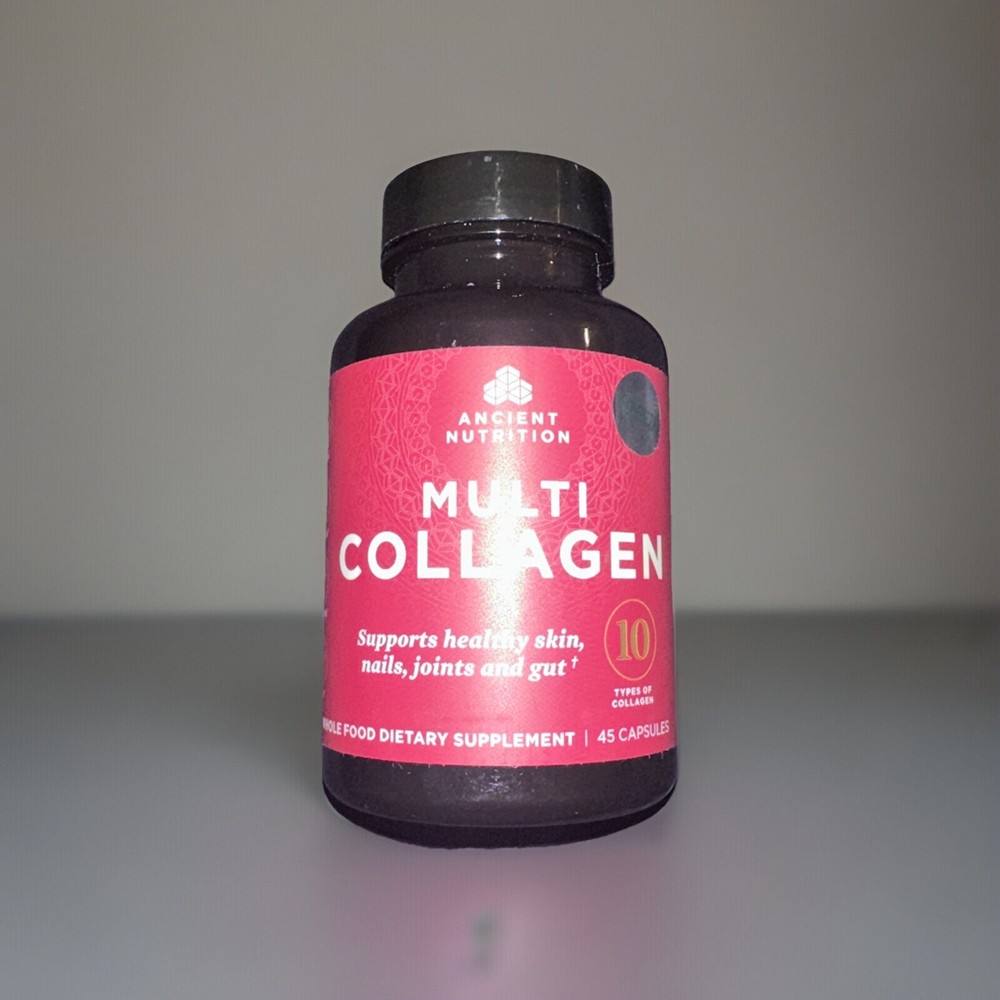 Collagen Pills Peptides Powder Supplement by  45 Count Hydrolyzed Multi Colla...