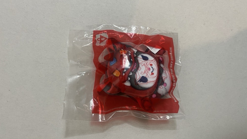 Yugioh x Hello Kitty Sanrio McDonalds Toy  Plush Kuromi x Slifer The Sky Dragon